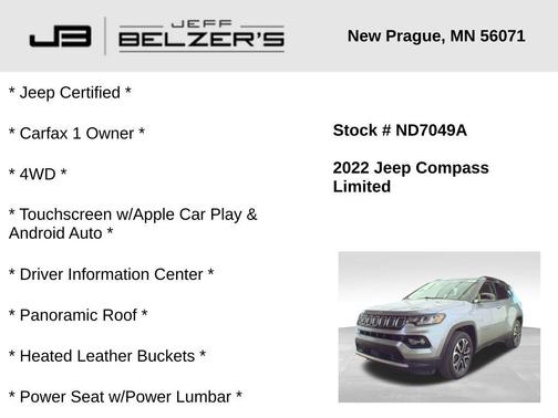 2022 Jeep Compass Limited