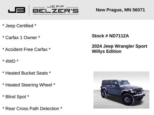 2024 Jeep Wrangler Willys