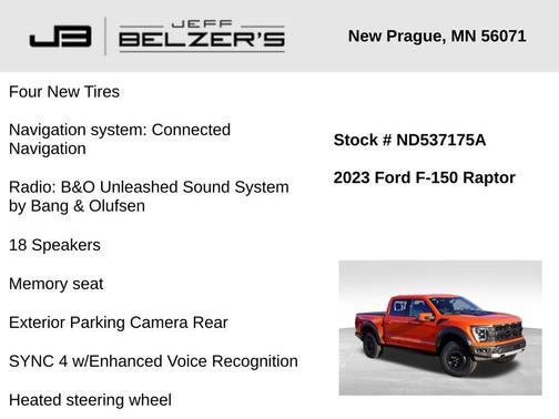 2023 Ford F-150 Raptor
