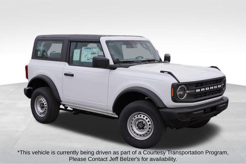 Oxford White 2026 Ford Bronco Base