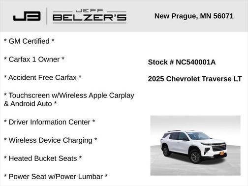 2025 Chevrolet Traverse LT