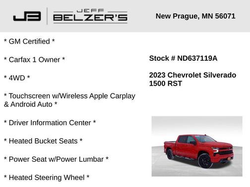 2023 Chevrolet Silverado 1500 RST