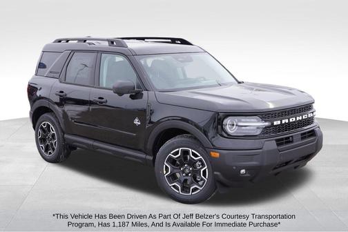 Shadow Black 2026 Ford Bronco Sport Outer Banks