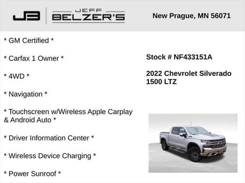 2022 Chevrolet Silverado 1500 LTZ