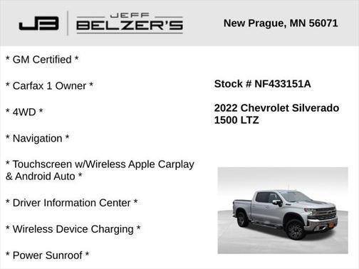 2022 Chevrolet Silverado 1500 LTZ
