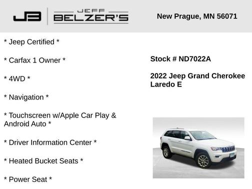 2022 Jeep Grand Cherokee Laredo