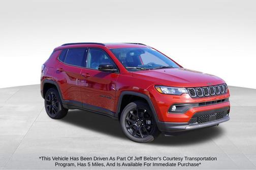 Red Hot Pearlcoat 2025 Jeep Compass Latitude