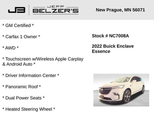 2022 Buick Enclave Sport Touring