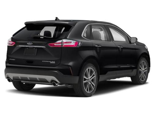 Agate Black Metallic 2019 Ford Edge Titanium