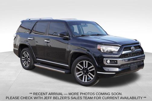 Midnight Black Metallic 2018 Toyota 4Runner Limited