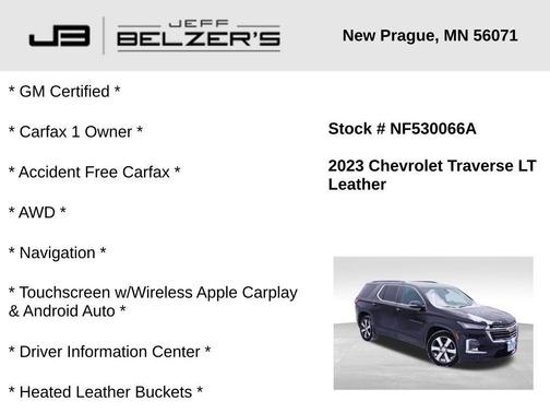 2023 Chevrolet Traverse LT Leather