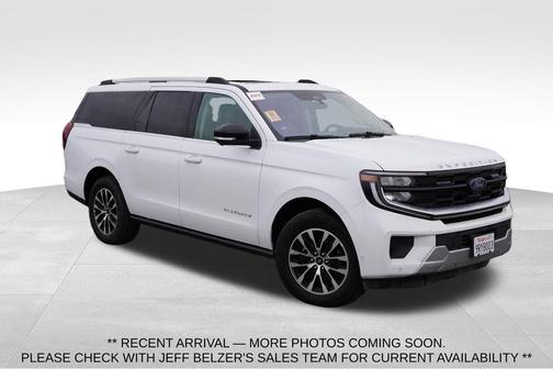 Oxford White 2025 Ford Expedition Max Platinum