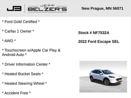 2022 Ford Escape SEL