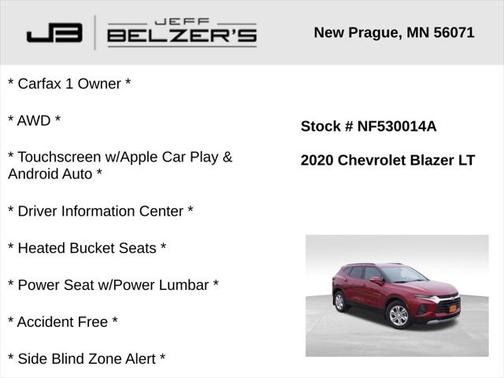 2020 Chevrolet Blazer 2LT
