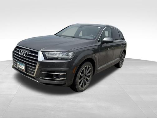 Gray 2019 Audi Q7 55 Premium Plus