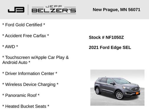 2021 Ford Edge SEL