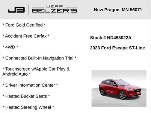 2023 Ford Escape ST-Line