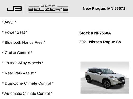 2021 Nissan Rogue SV