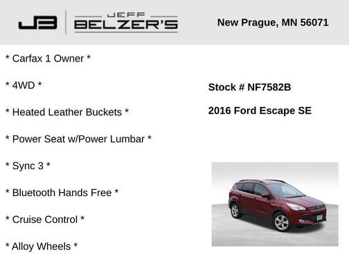 2016 Ford Escape SE