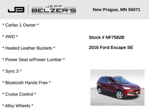 2016 Ford Escape SE