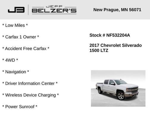 2017 Chevrolet Silverado 1500 LTZ