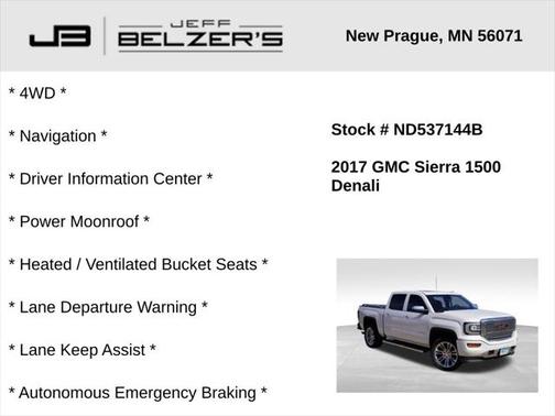 2017 GMC Sierra 1500 Denali