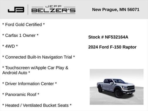 2024 Ford F-150 Raptor