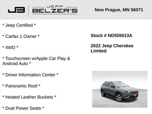 2022 Jeep Cherokee Limited