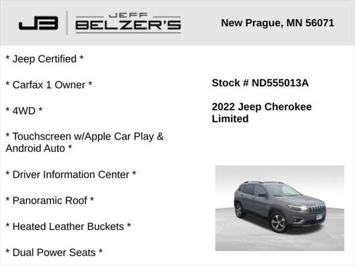 2022 Jeep Cherokee Limited