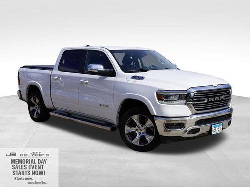 Bright White Clearcoat 2021 RAM 1500 Laramie