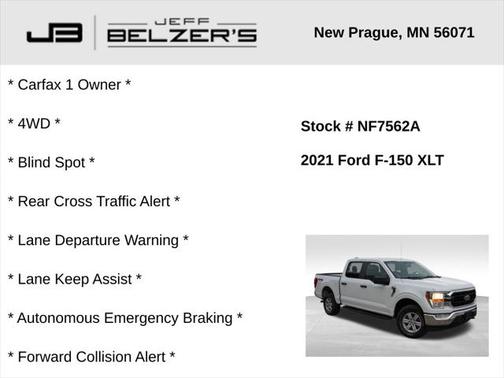 2021 Ford F-150 XLT