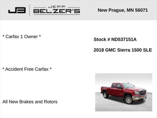 2018 GMC Sierra 1500 SLE