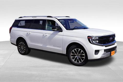 White Metallic 2025 Ford Expedition Max Platinum