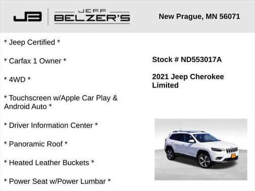 2021 Jeep Cherokee Limited