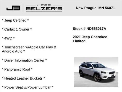 2021 Jeep Cherokee Limited