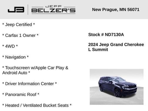 2024 Jeep Grand Cherokee L Summit