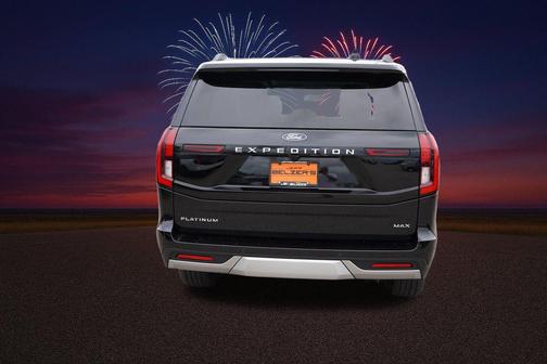 Agate Black Metallic 2025 Ford Expedition Max Platinum