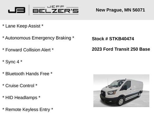 2023 Ford Transit-250 Base