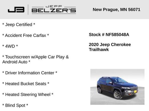 2020 Jeep Cherokee Trailhawk