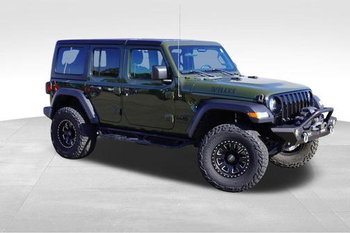 Sarge Green Clearcoat 2022 Jeep Wrangler Unlimited Sport