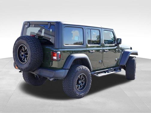 Sarge Green Clearcoat 2022 Jeep Wrangler Unlimited Sport