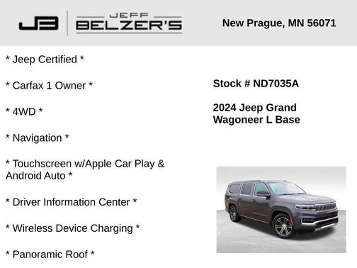 2024 Jeep Grand Wagoneer L 4x4