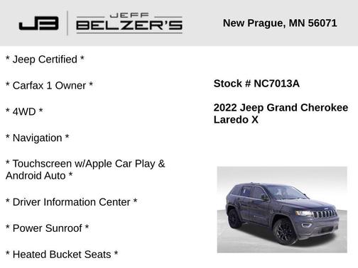 2022 Jeep Grand Cherokee Laredo
