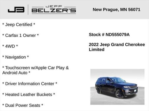 2022 Jeep Grand Cherokee Limited X