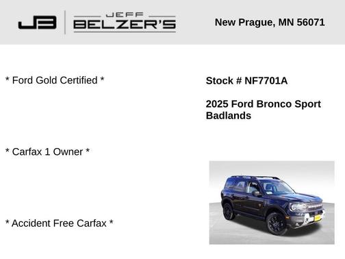 2025 Ford Bronco Sport Badlands