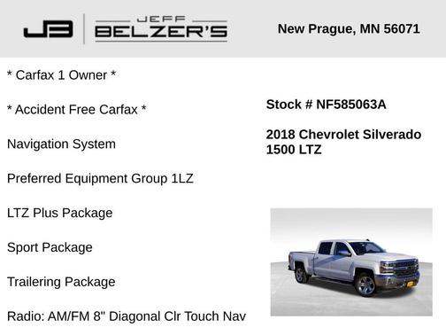 2018 Chevrolet Silverado 1500 LTZ