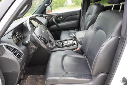 Moonstone White 2020 INFINITI QX80 Luxe