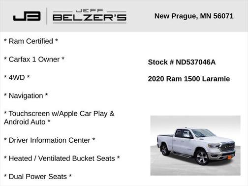 2020 RAM 1500 Laramie