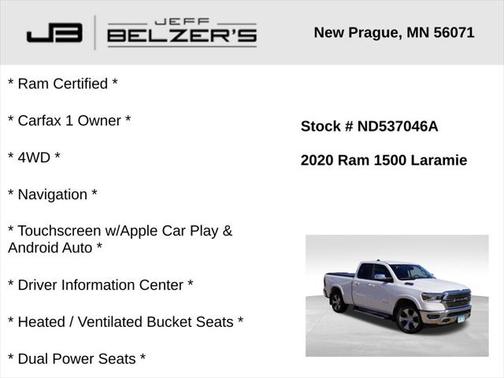 2020 RAM 1500 Laramie