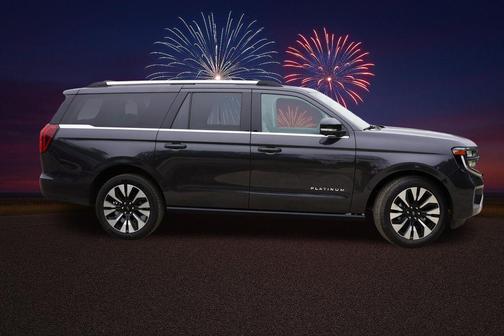 Gray Metallic 2025 Ford Expedition Max Platinum